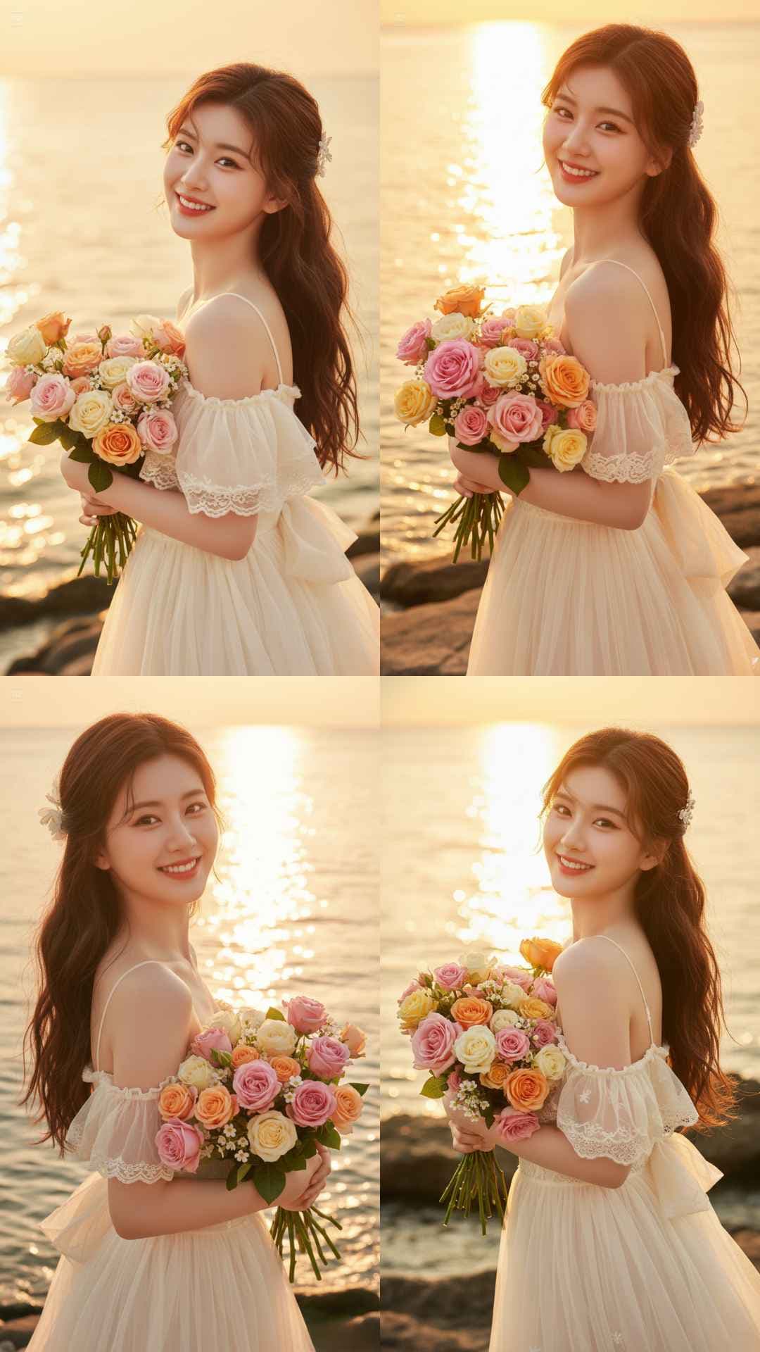 Fragrance of Flowers by the Waves