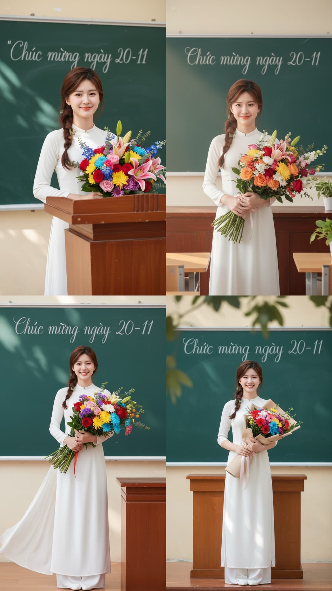 Fresh Flowers Celebrate Honor Day