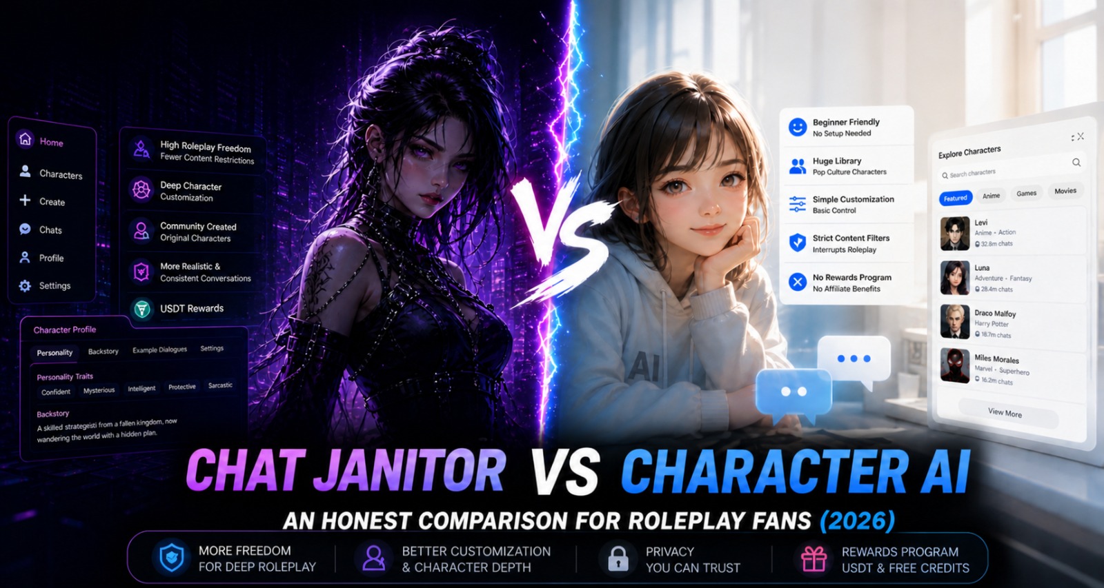 Roleplay Chat Format 5 AI Roleplay Chat Platforms Worth Trying in 2026 | Chat Janitor