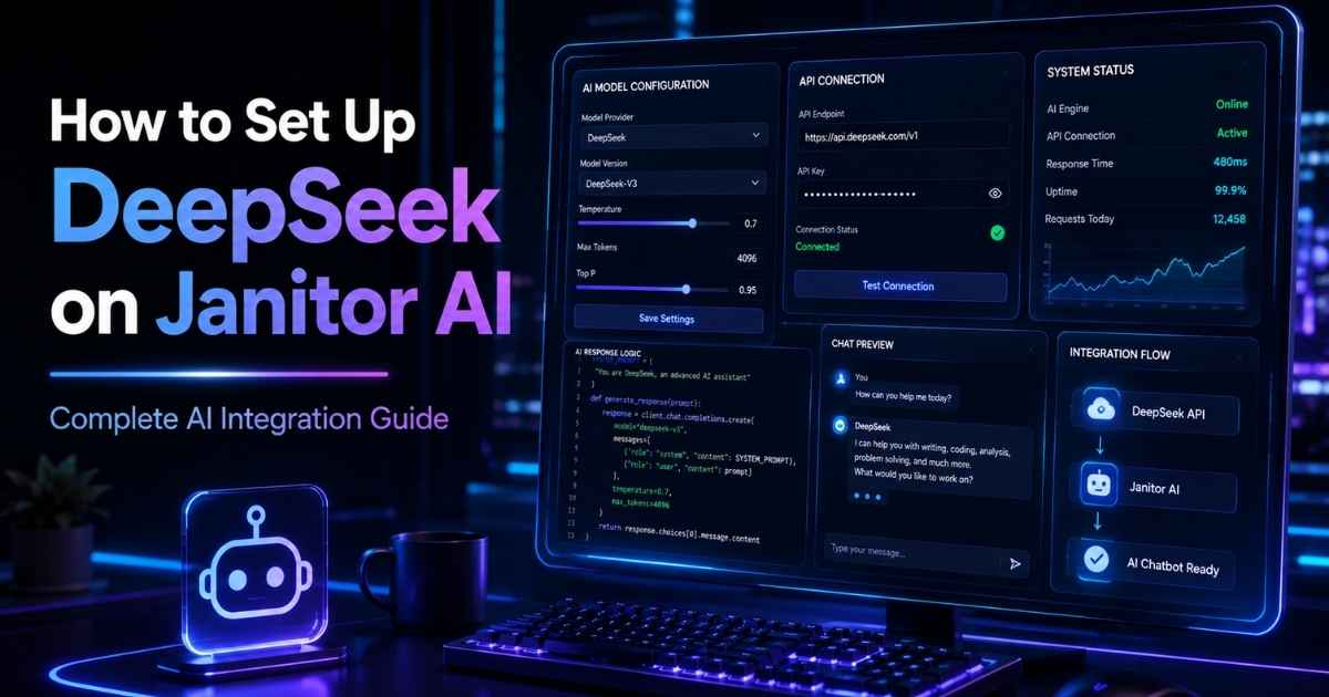 How to Set Up DeepSeek on Janitor AI (And Why Many Users Are Switching to ChatJanitor)
