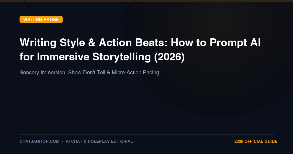 Writing Style and Action Beats: How to Prompt AI for Immersive Storytelling (2026)