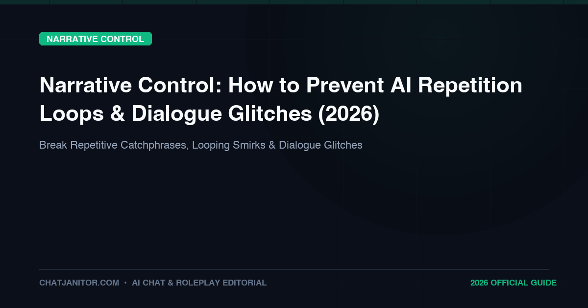 Narrative Control: How to Prevent AI Repetition Loops and Dialogue Glitches (2026)